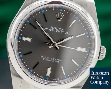 rolex oyster perpetual 114300 dark rhodium dia|rolex oyster perpetual price.